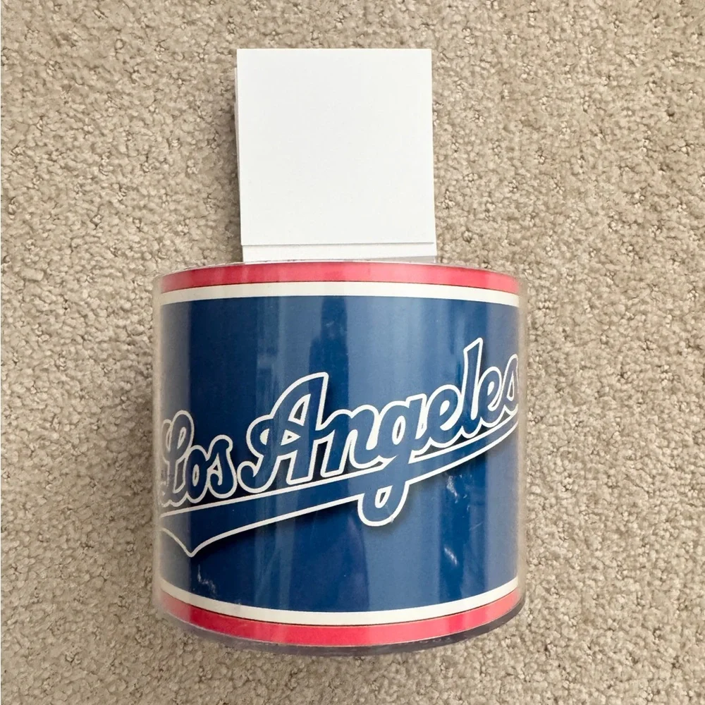 LOS ANGELES DODGERS MLB Paper & Desk‎ Caddy Clear Organizer w/Baseball Team Logo